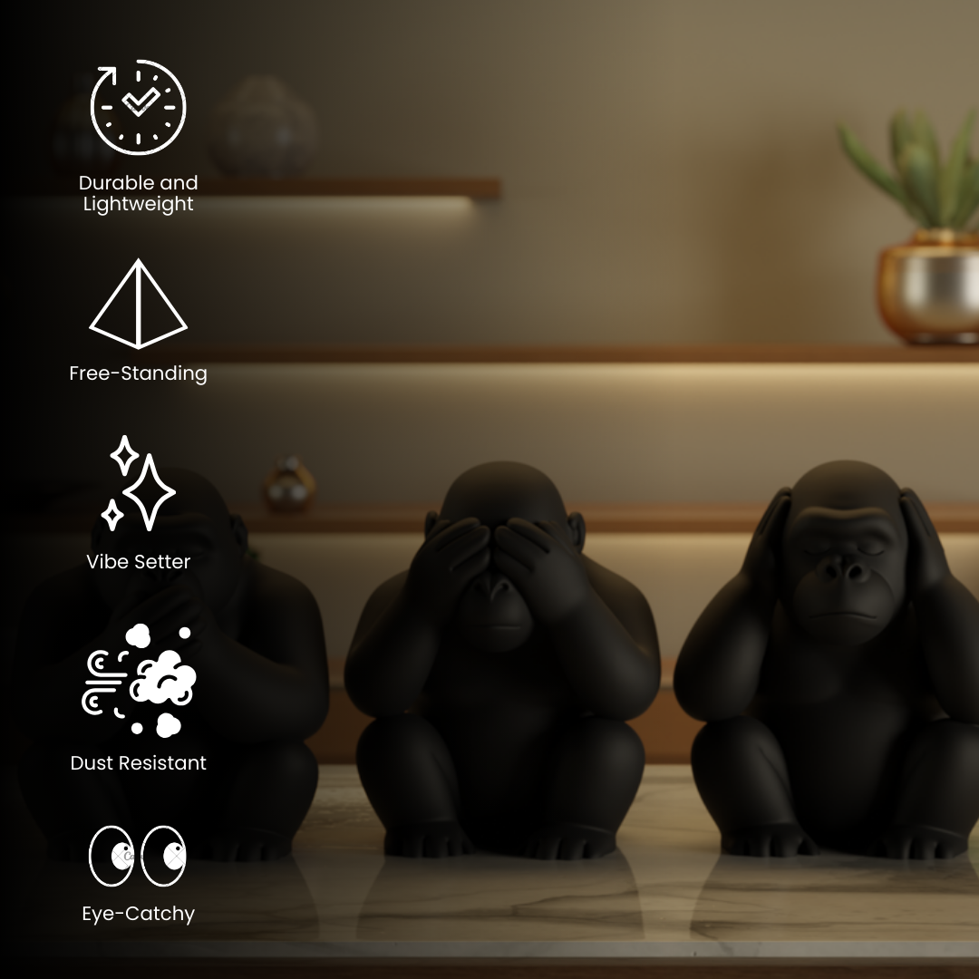 Three Wise Monkeys Styra