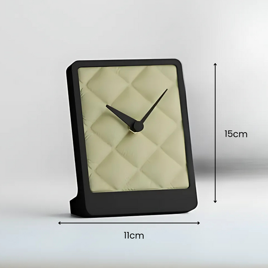 Cushion Cloth Pattern — designer table clock India | Styra