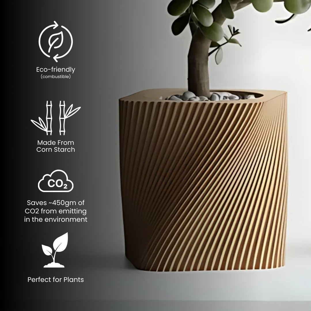 Plant Pot Corda — modern indoor planter India | Styra