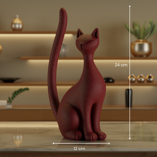 Sphynx Cat — modern decor sculpture India | Styra