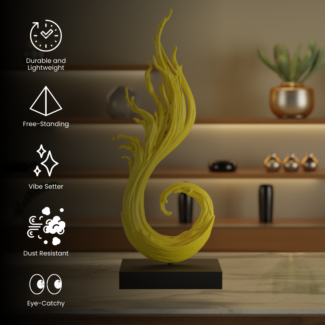The Aqueous Rise — designer decor sculpture India | Styra