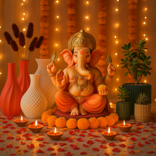 Elevate Your Ganpati Decoration: Modern Planters & Home Décor Ideas with Styra