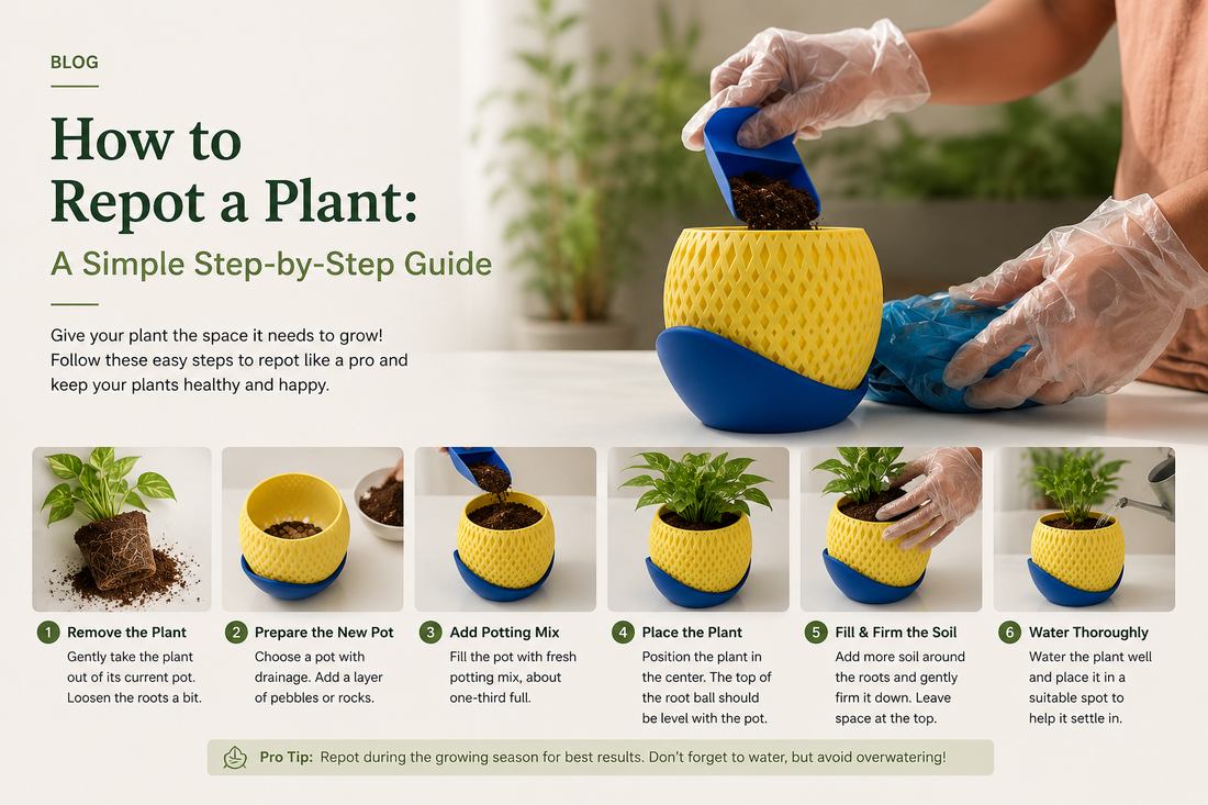 How to Repot a Plant: A Simple Step-by-Step Guide