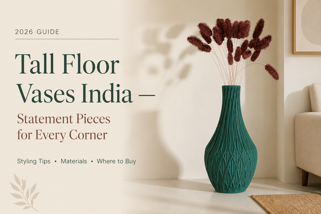 Tall Floor Vases India — Statement Pieces for Every Corner (2026 Guide)