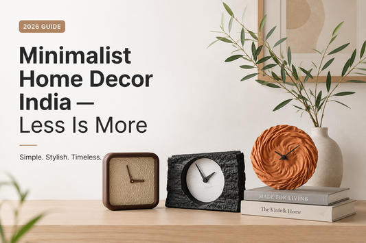 Minimalist Home Decor India — Less Is More (2026 Guide)