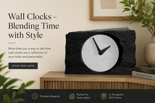 Wall Clocks – Blending Time with Style