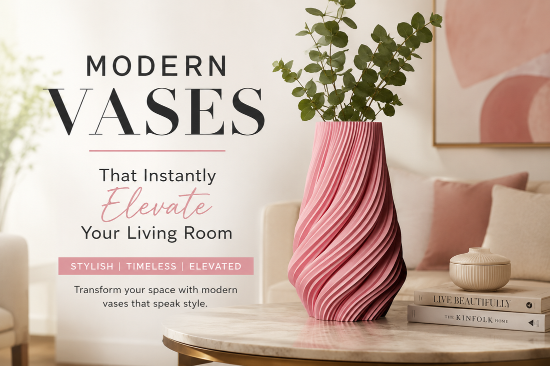 Modern Vases That Instantly Elevate Your Living Room