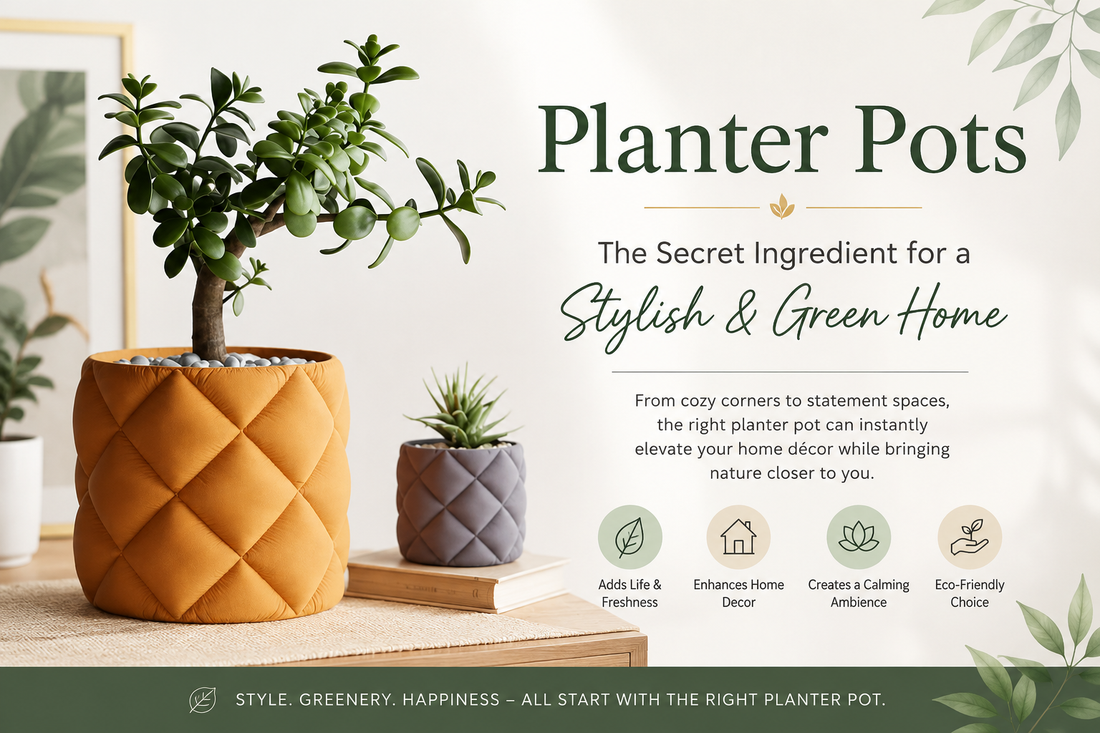 Planter Pots – The Secret Ingredient for a Stylish & Green Home