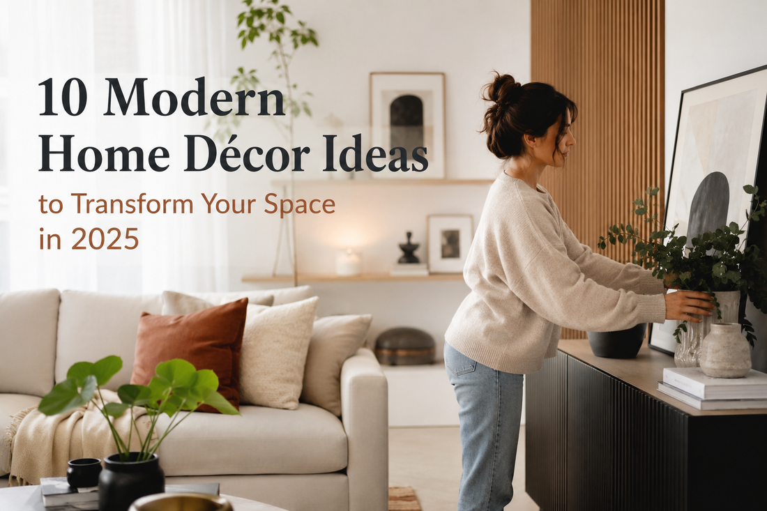 10 Modern Home Décor Ideas to Transform Your Space in 2025
