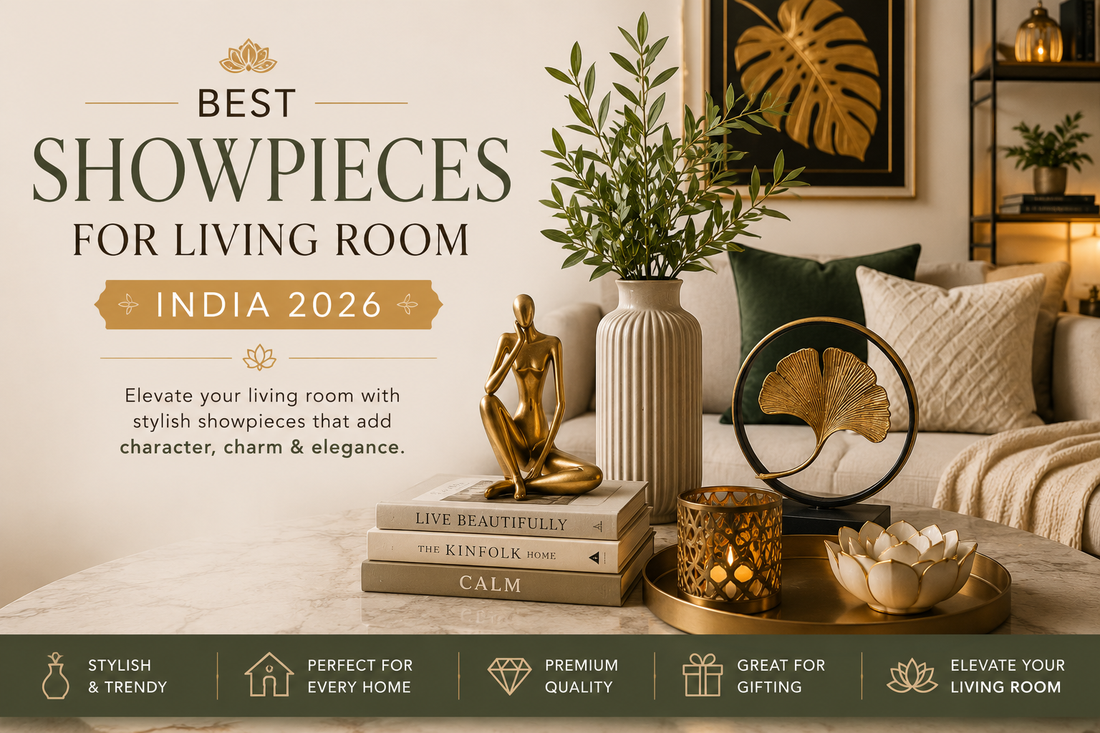 Best Showpieces for Living Room India 2026 — Sculptures, Statues & Figurines