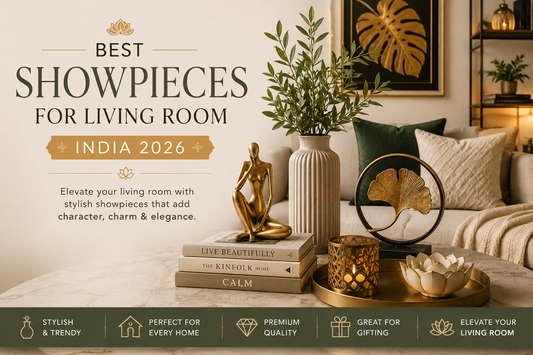 Best Showpieces for Living Room India 2026 — Sculptures, Statues & Figurines