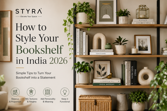 How to Style a Bookshelf in an Indian Home — Complete Guide (2026)
