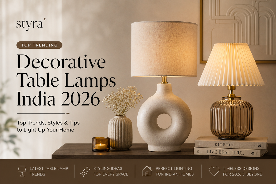 Best Decorative Table Lamps in India Under ₹3,000 (2026)
