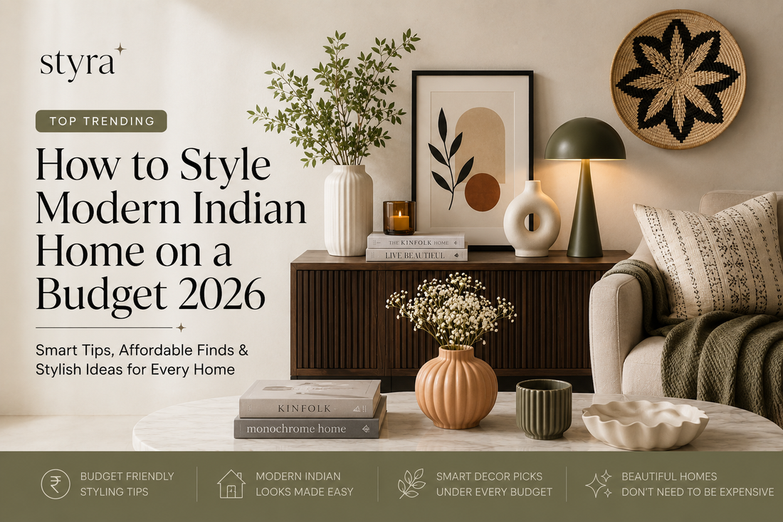 How to Style a Modern Indian Home on a Budget (2026 Guide)