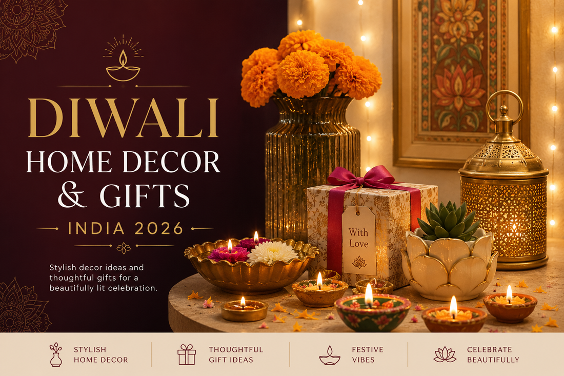 Best Diwali Home Decor Gifts India 2026 — Vases, Lamps & Hampers