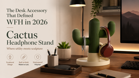 Cactus Headphone Stand India: Why Desk Accessories Are the New Home Decor (2026)