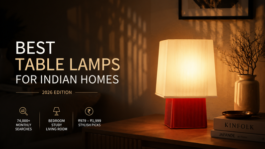 Best Table Lamp India 2026 — For Bedroom, Study & Living Room