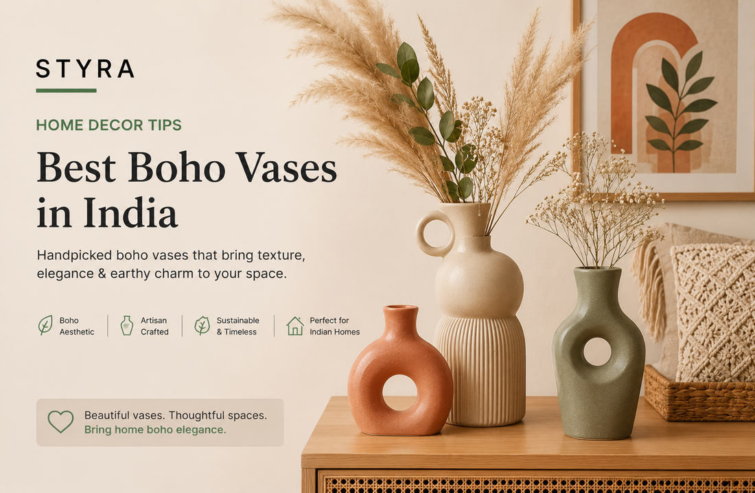 Best Boho Vases India — Eclectic Picks for Every Space (2026)