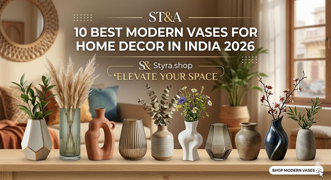 Modern Vase Styles Guide — Which Type Suits Your Indian Home? (2026)