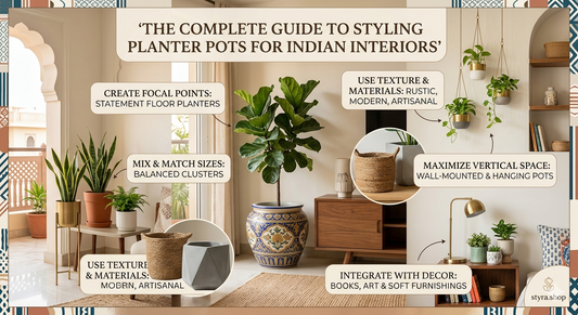How to Style Planter Pots at Home: A Complete Guide for Indian Interiors