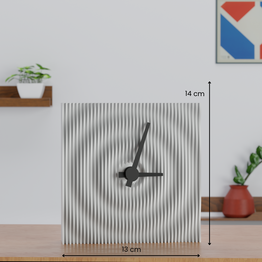 Ripple Effect Desk Clock