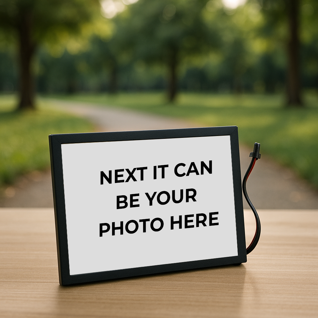 Photo Frame with Lamp | Multipurpose