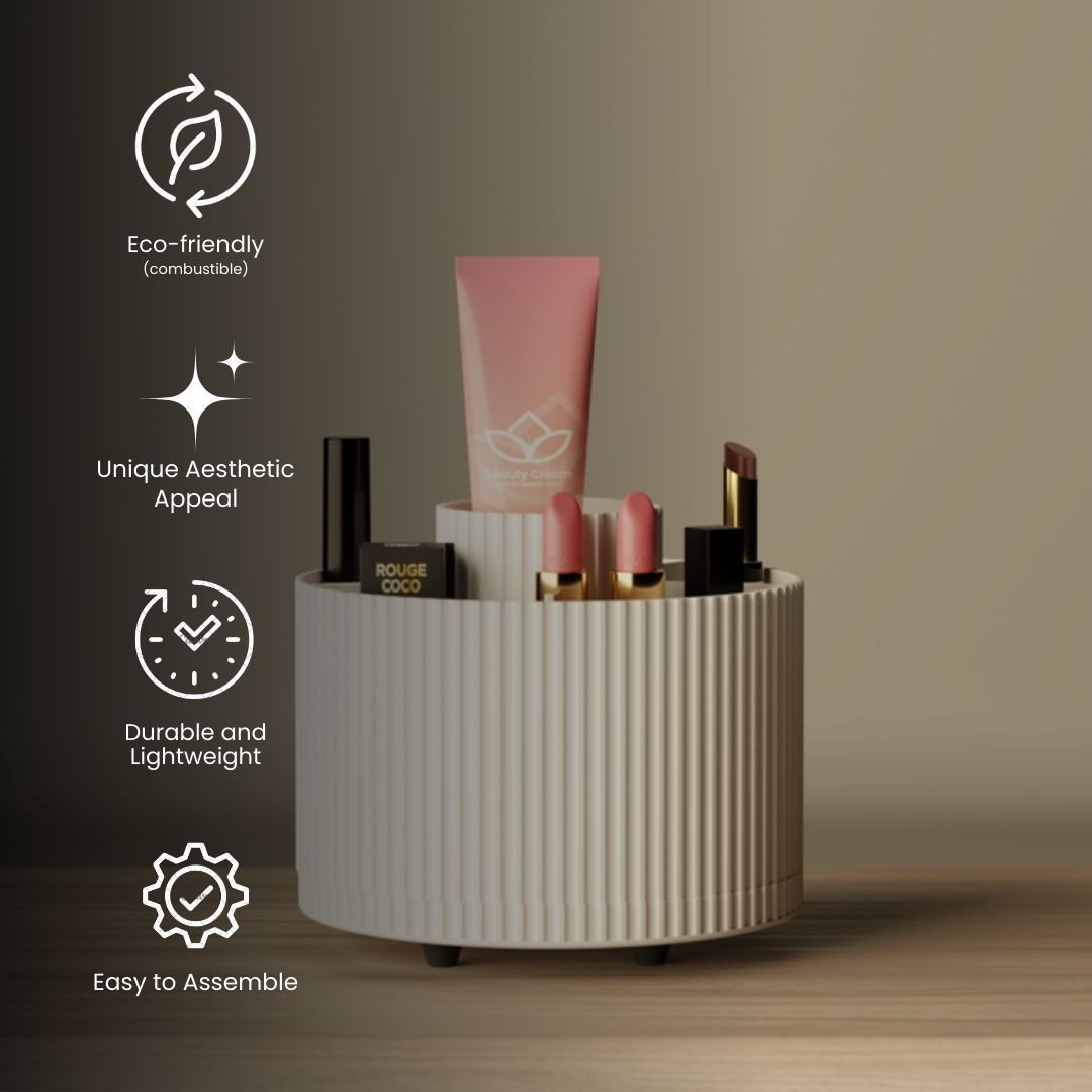Rotating Vanity Organizer