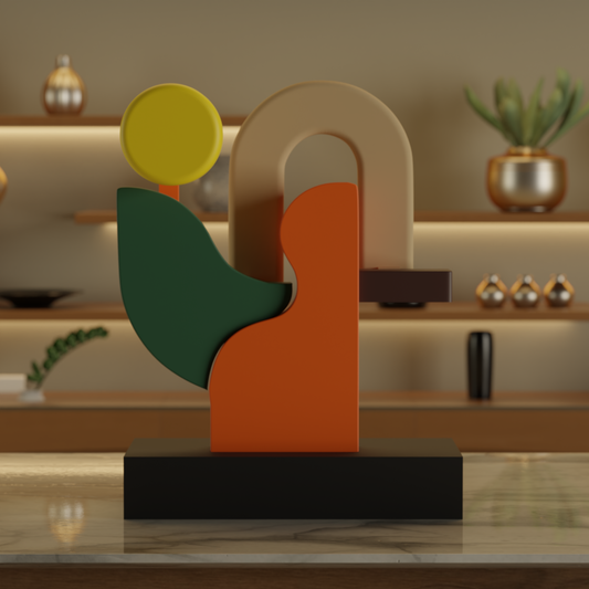 Abstract Trophy — designer decor sculpture India | Styra