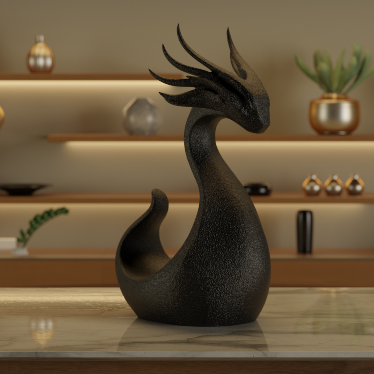 Toothless Dragon figurine – Night Fury dragon home decor India