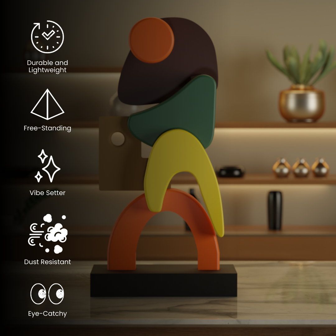 Abstract Art Centerpiece