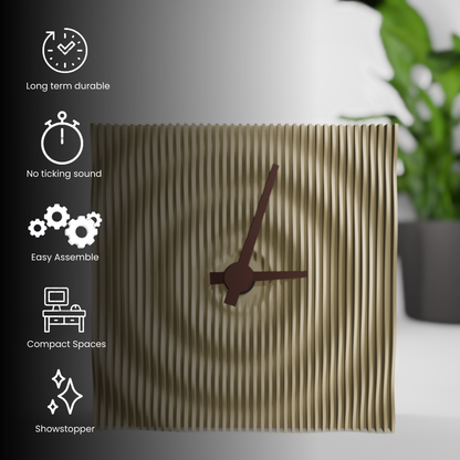 Ripple Effect Desk Clock