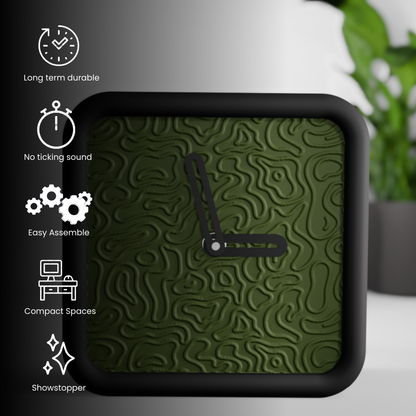 Topographic Clock