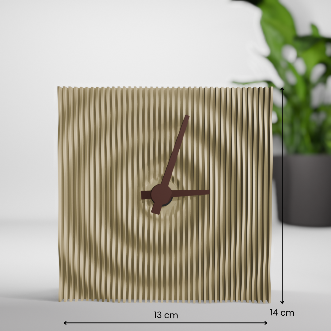 Ripple Effect Desk Clock