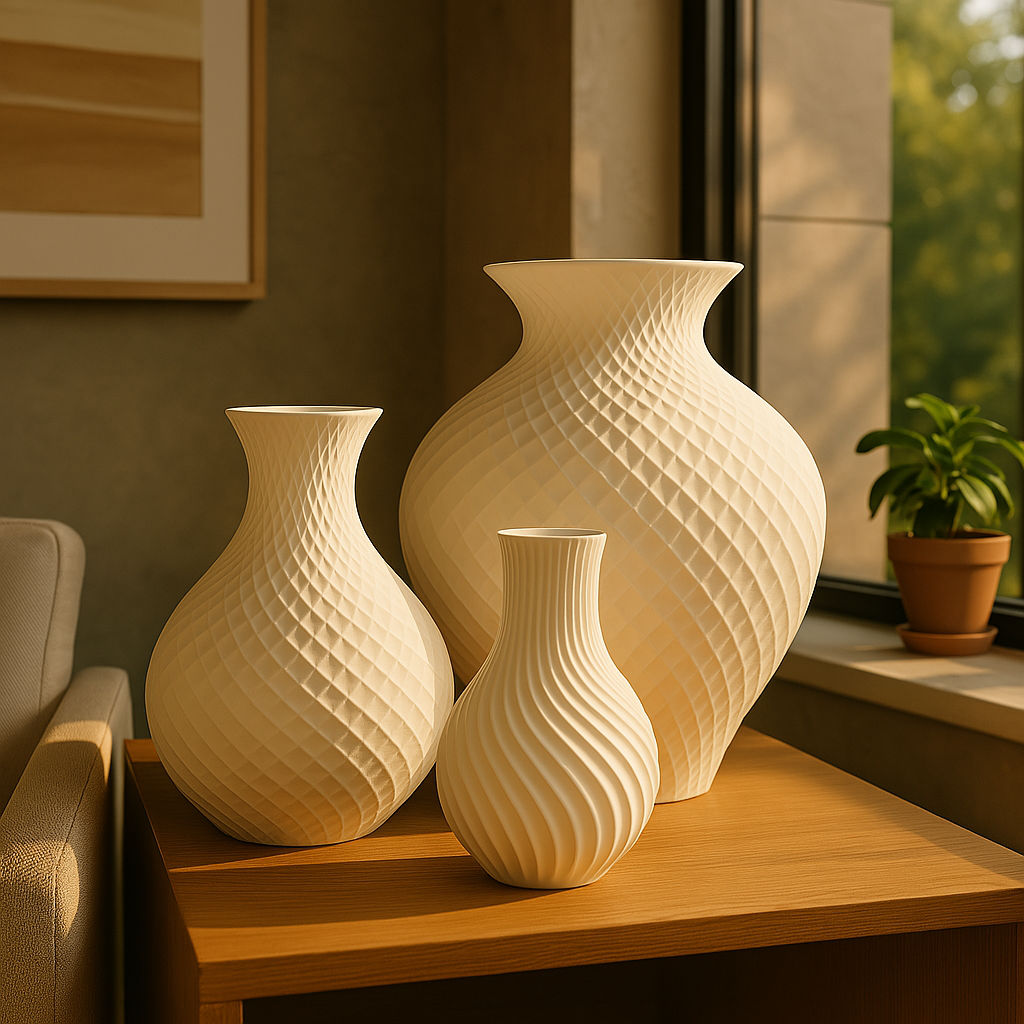 3 Vase Combo — modern decorative vase India | Styra