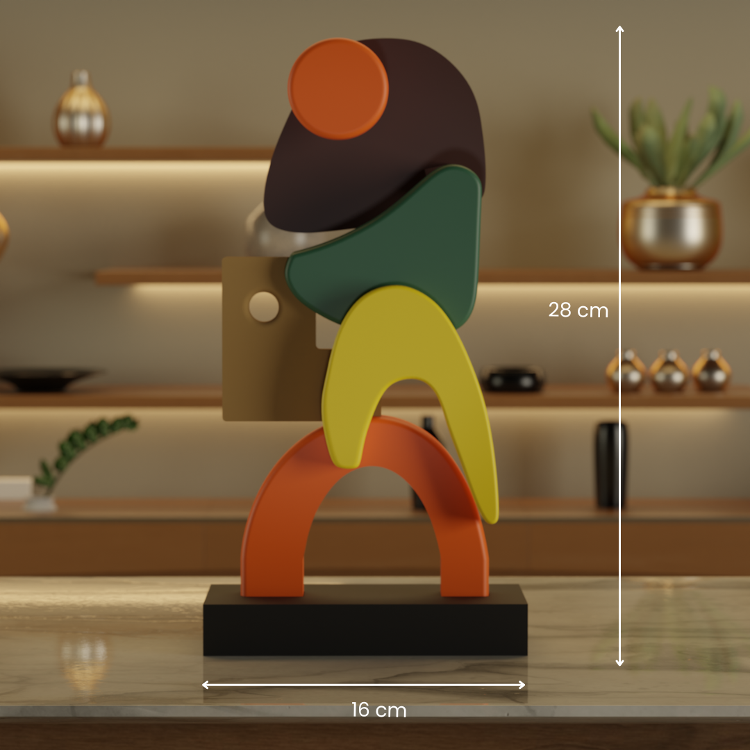 Abstract Art Centerpiece — modern decor sculpture India | Styra