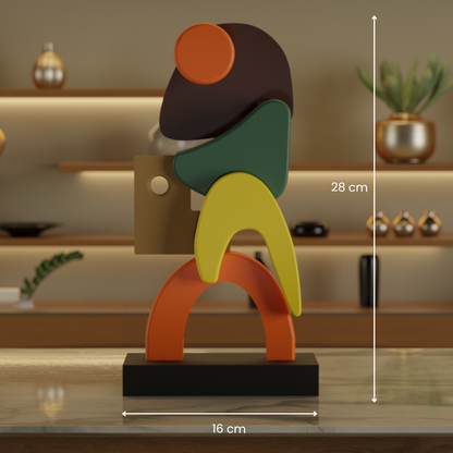 Abstract Art Centerpiece — modern decor sculpture India | Styra