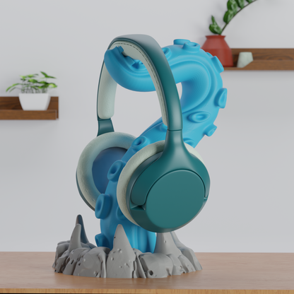 Abyss Reach Tentacle Headphone Stand — modern desk organizer India | Styra