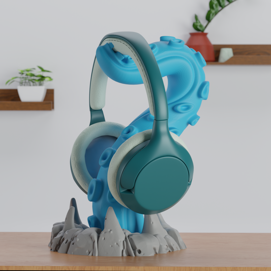 Abyss Reach Tentacle Headphone Stand — modern desk organizer India | Styra