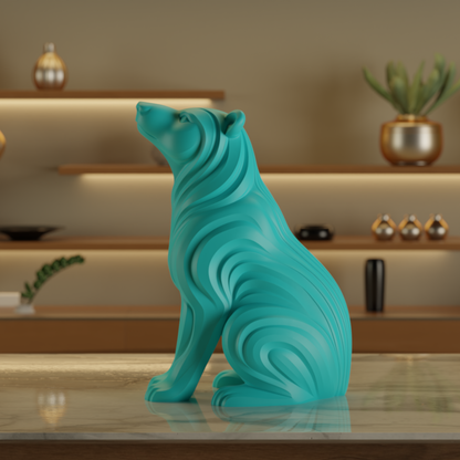 Artic Bear — modern decor sculpture India | Styra