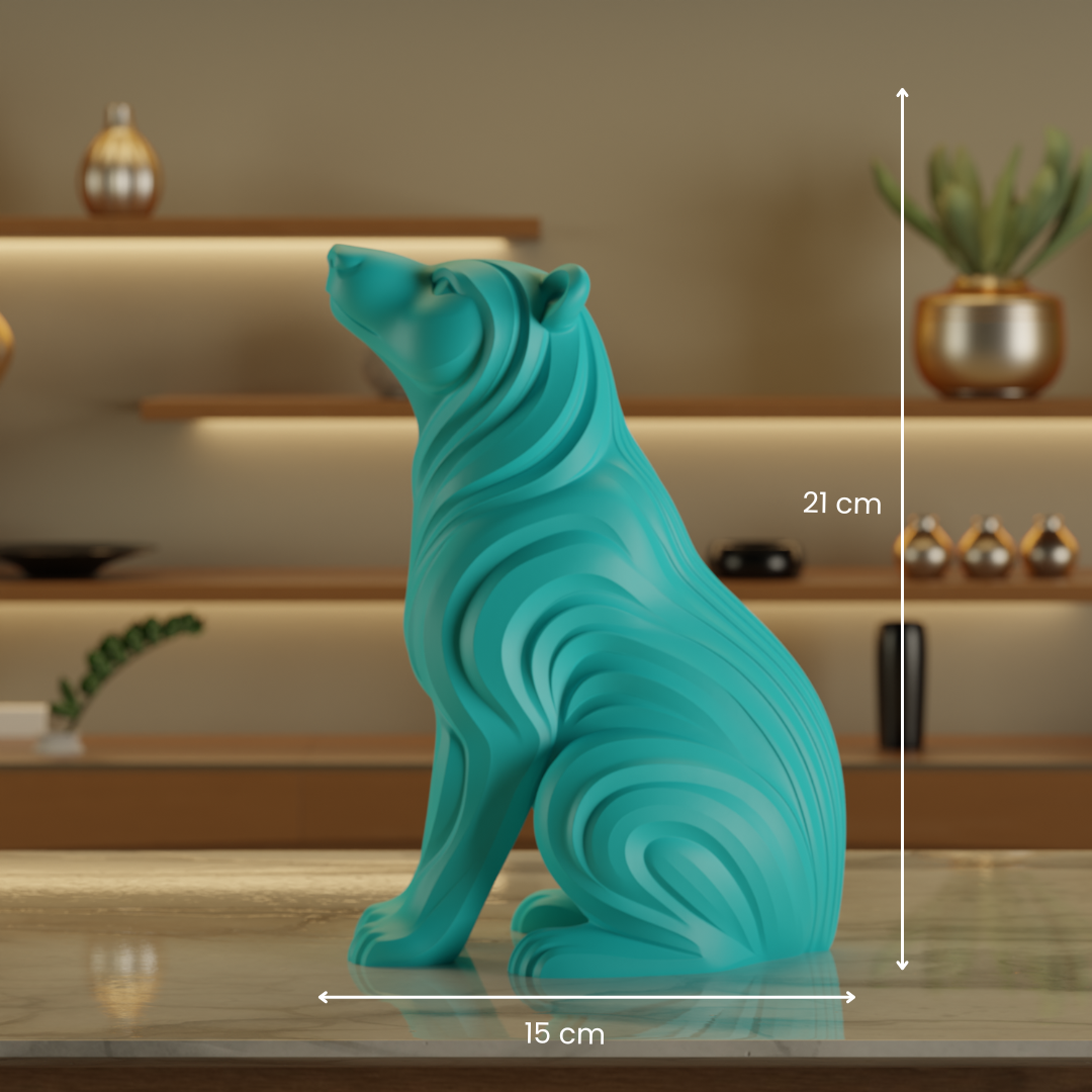 Artic Bear — handcrafted decor sculpture India | Styra