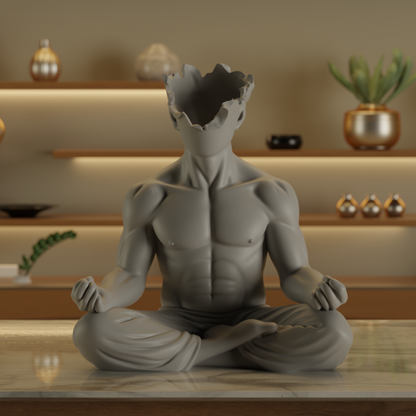 Awakened Mind Meditation Statue — premium decor sculpture India | Styra