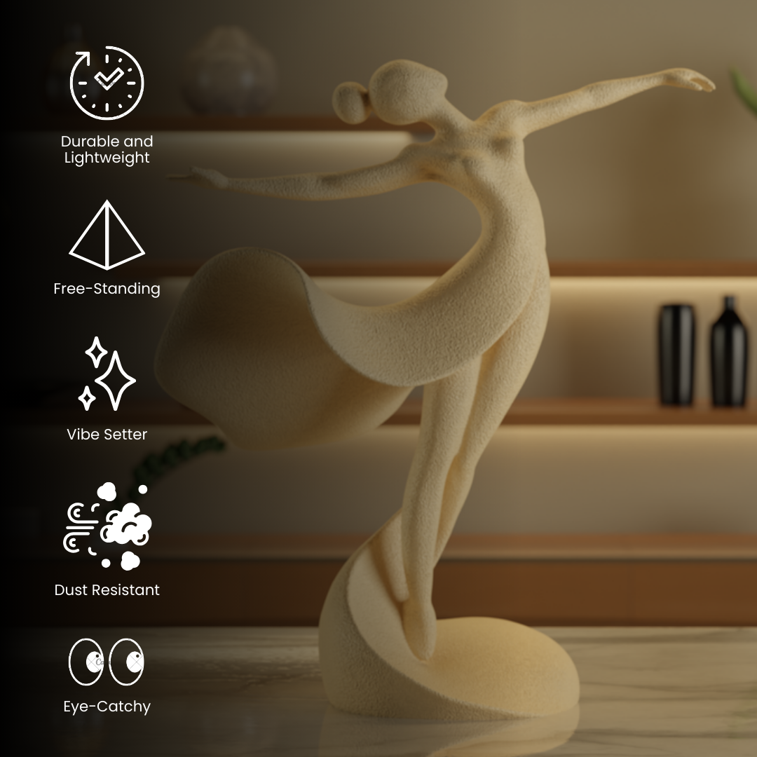 Ballerina Dancer — handcrafted decor sculpture India | Styra