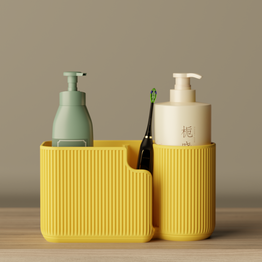Bathroom Organizer, size reference — premium desk organizer India | Styra
