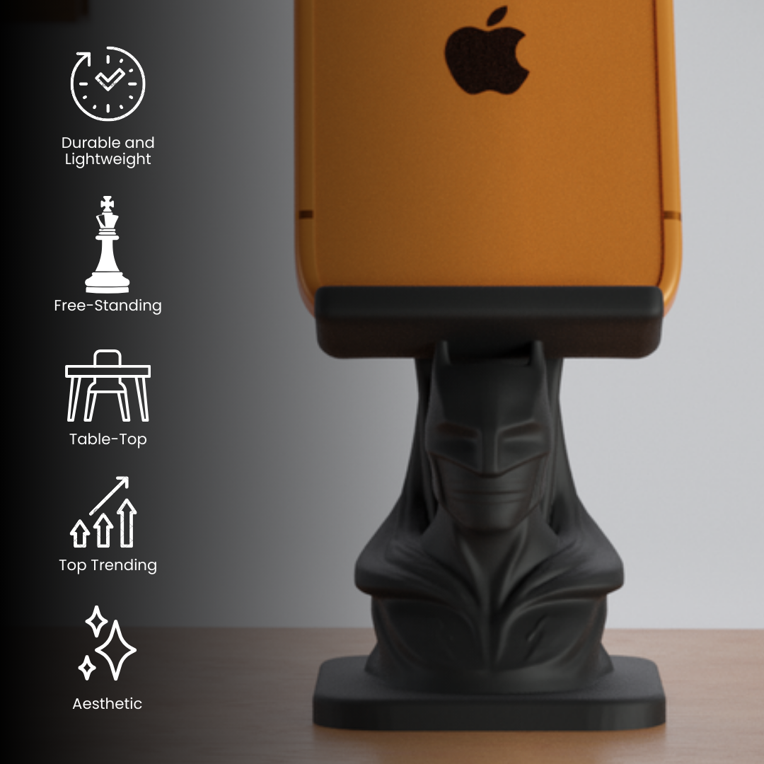 Batman Phone Stand — premium desk organizer India | Styra