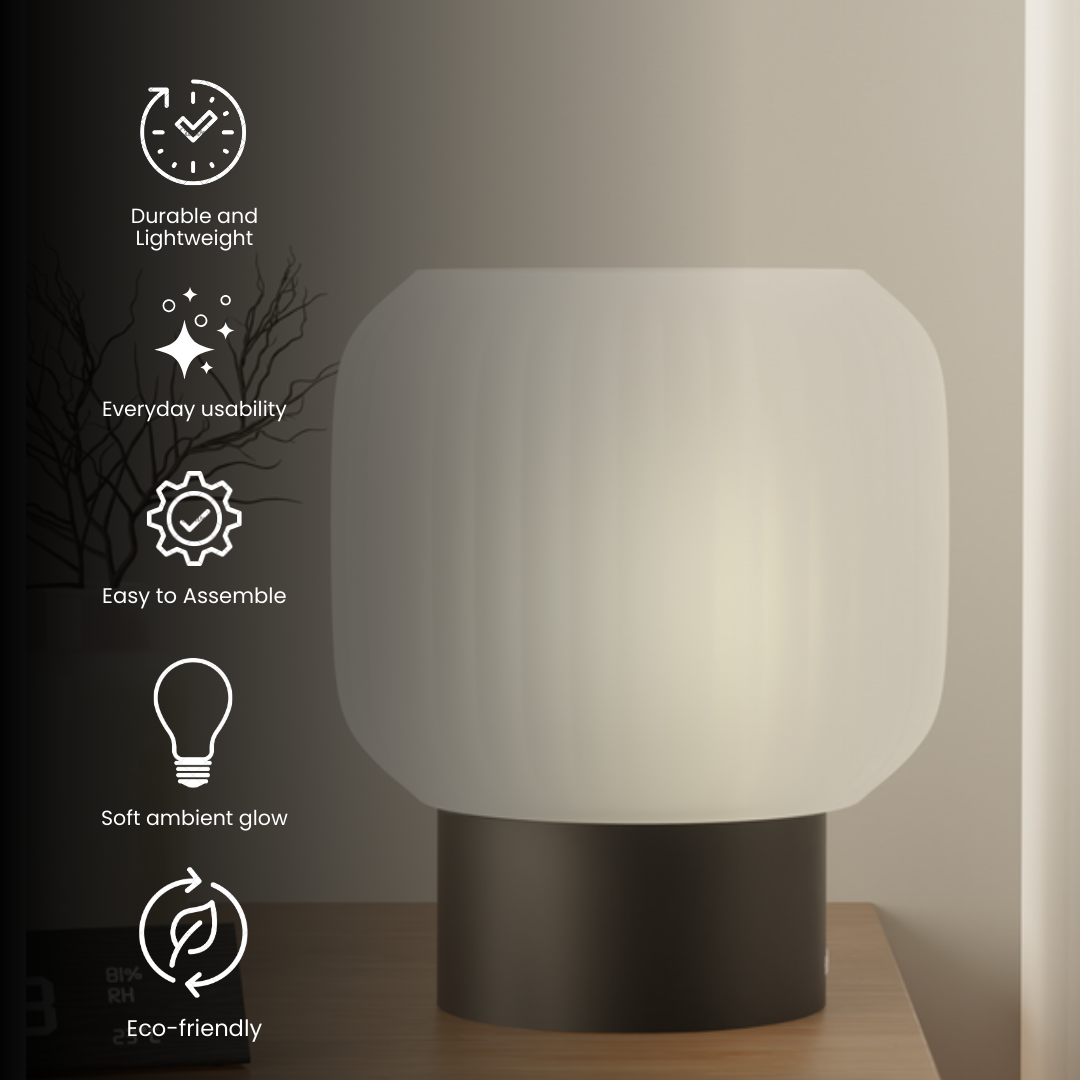 Caboo Lamp — handcrafted table lamp India | Styra