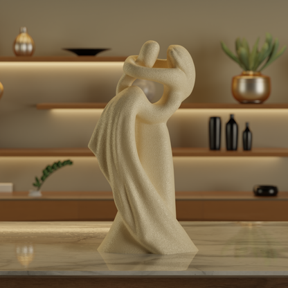 Couple Portrait Skin — designer decor sculpture India | Styra