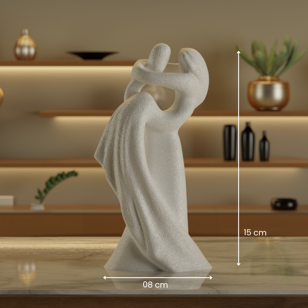 Couple Portrait — minimalist decor sculpture India | Styra