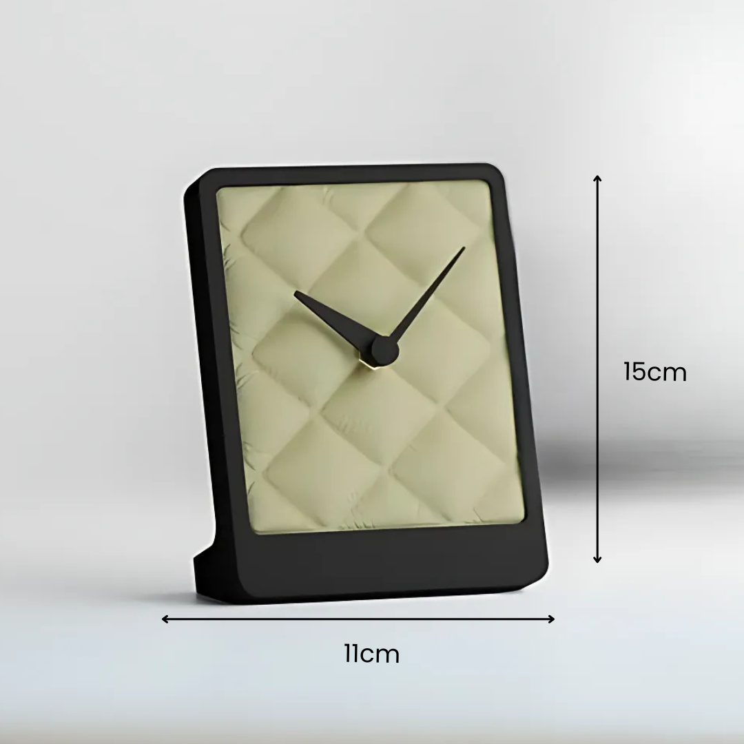 Cushion Cloth Pattern — designer table clock India | Styra