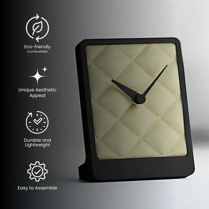 Cushion Cloth Pattern — modern table clock India | Styra