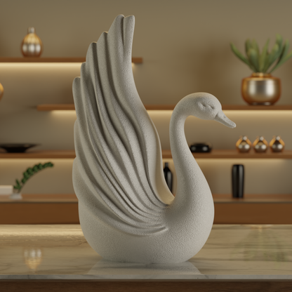 Decorative Swan Statue — designer decor sculpture India | Styra